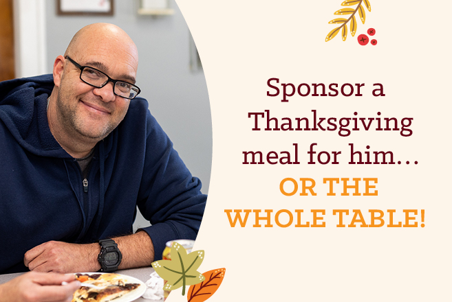 Sponsor a Table for Thanksgiving